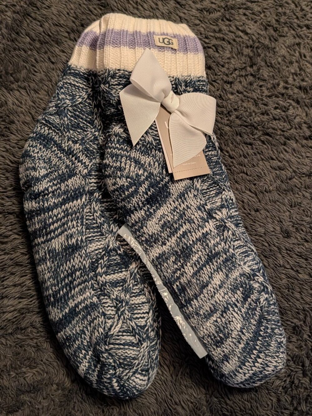 UGG Deedee Fleece Lined Women's Socks/Slippers ~ O/S